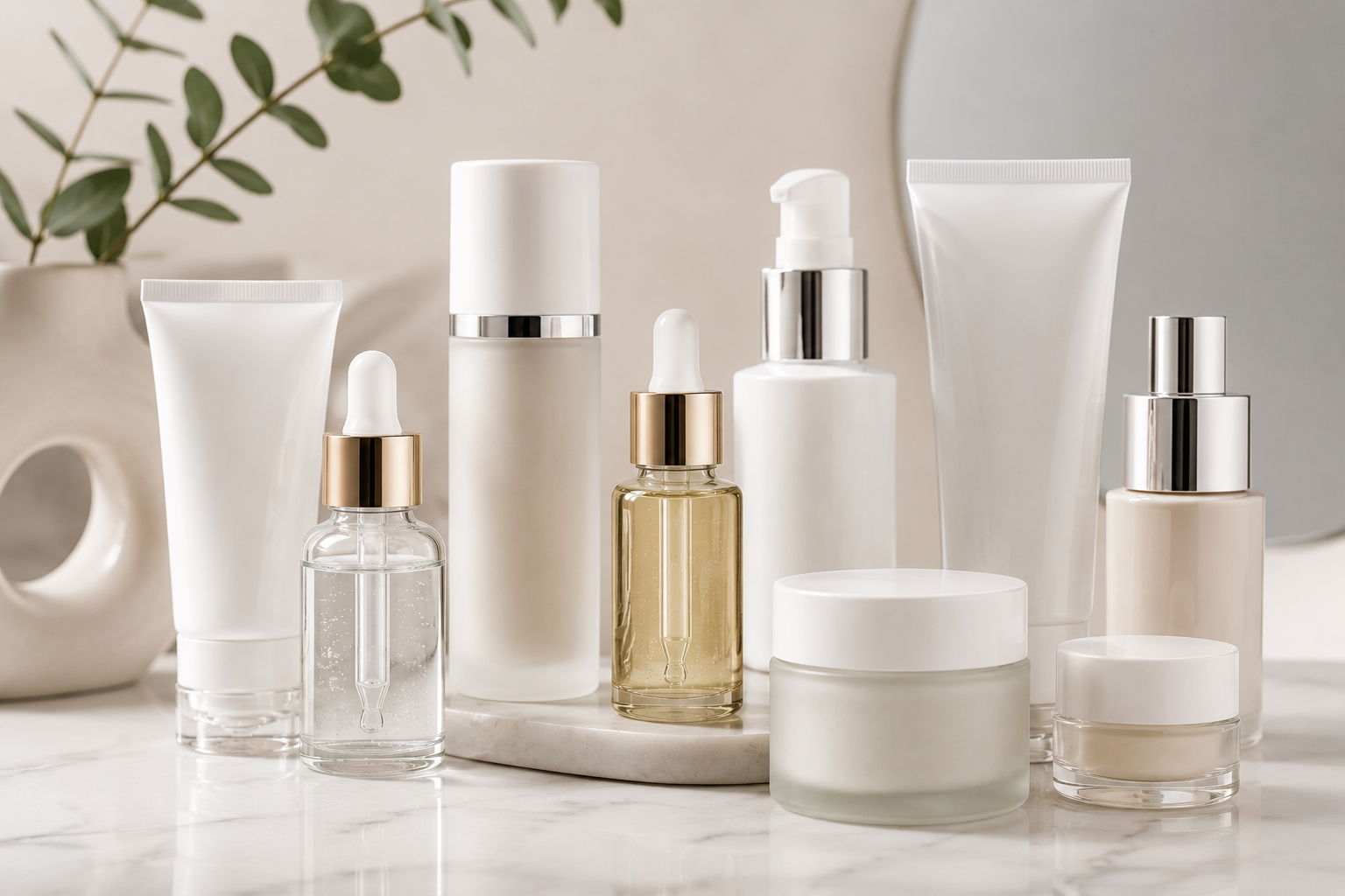 Produtos de skincare